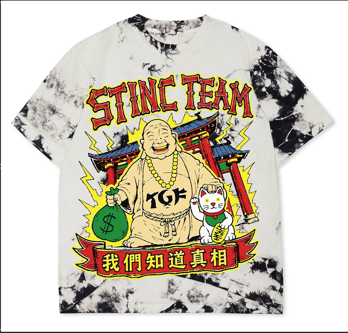 Stinc Temple Tie Dye