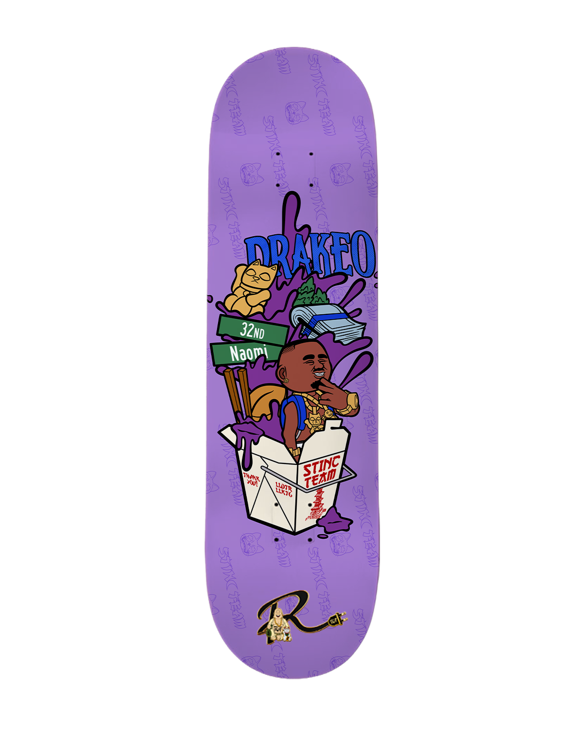 32nd & Naomi Skateboard
