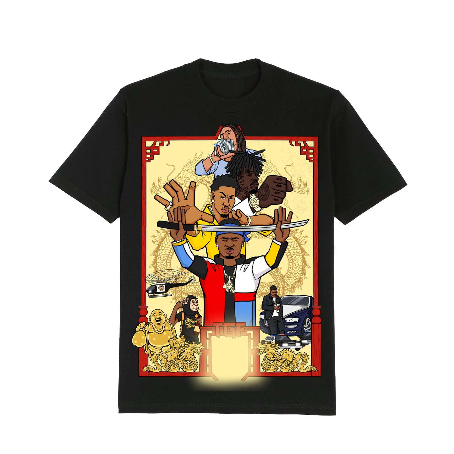 Last Dragon Gold T-Shirt