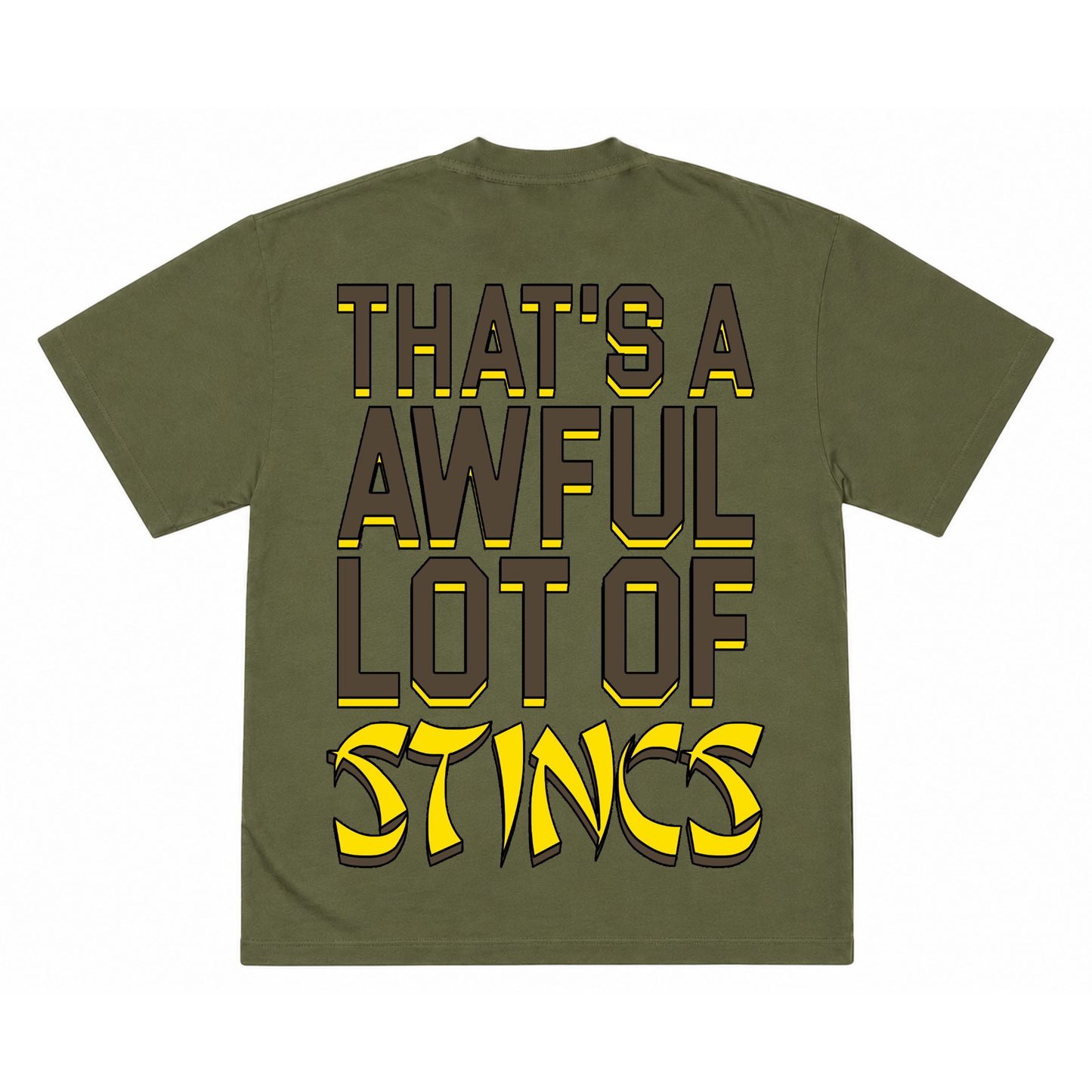 THATS A AWFUL LOT OF STINCS T-SHIRT