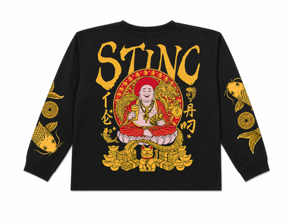 Yin n Yang Black Long Sleeve