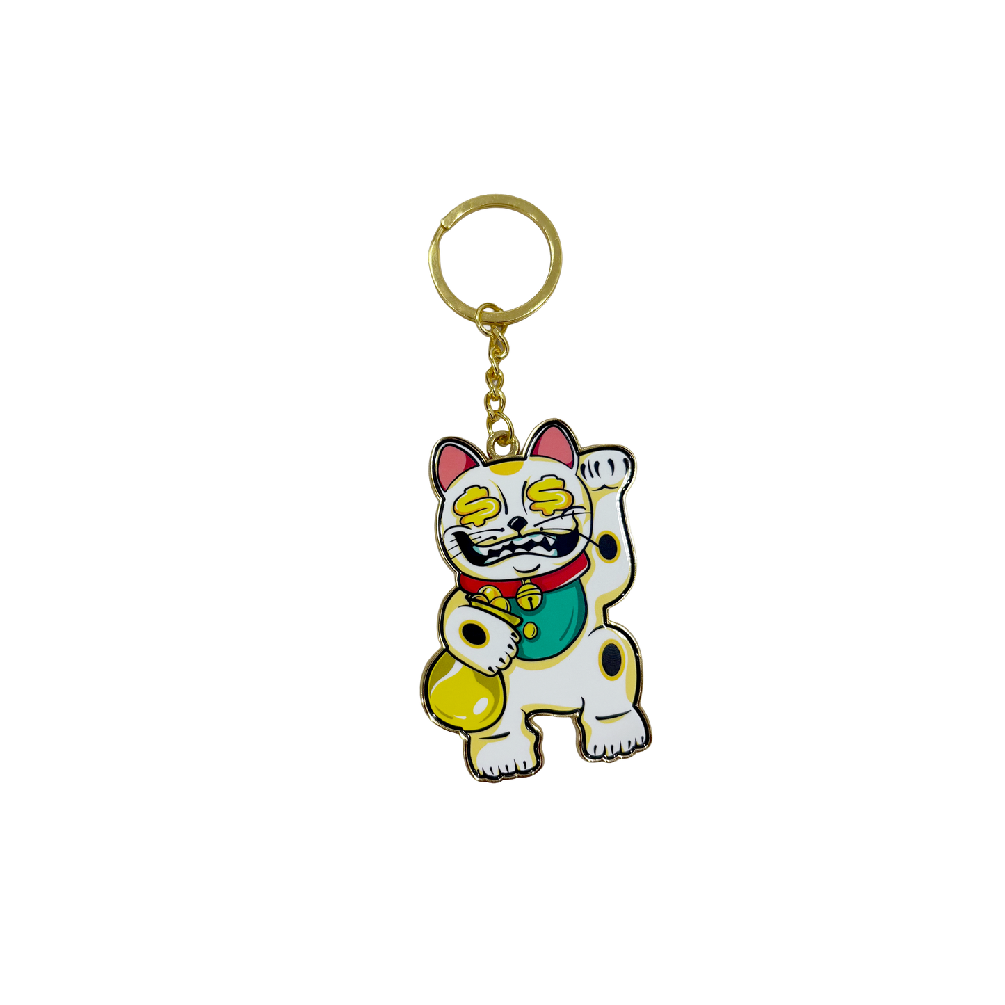 Lucky Cat Keychain