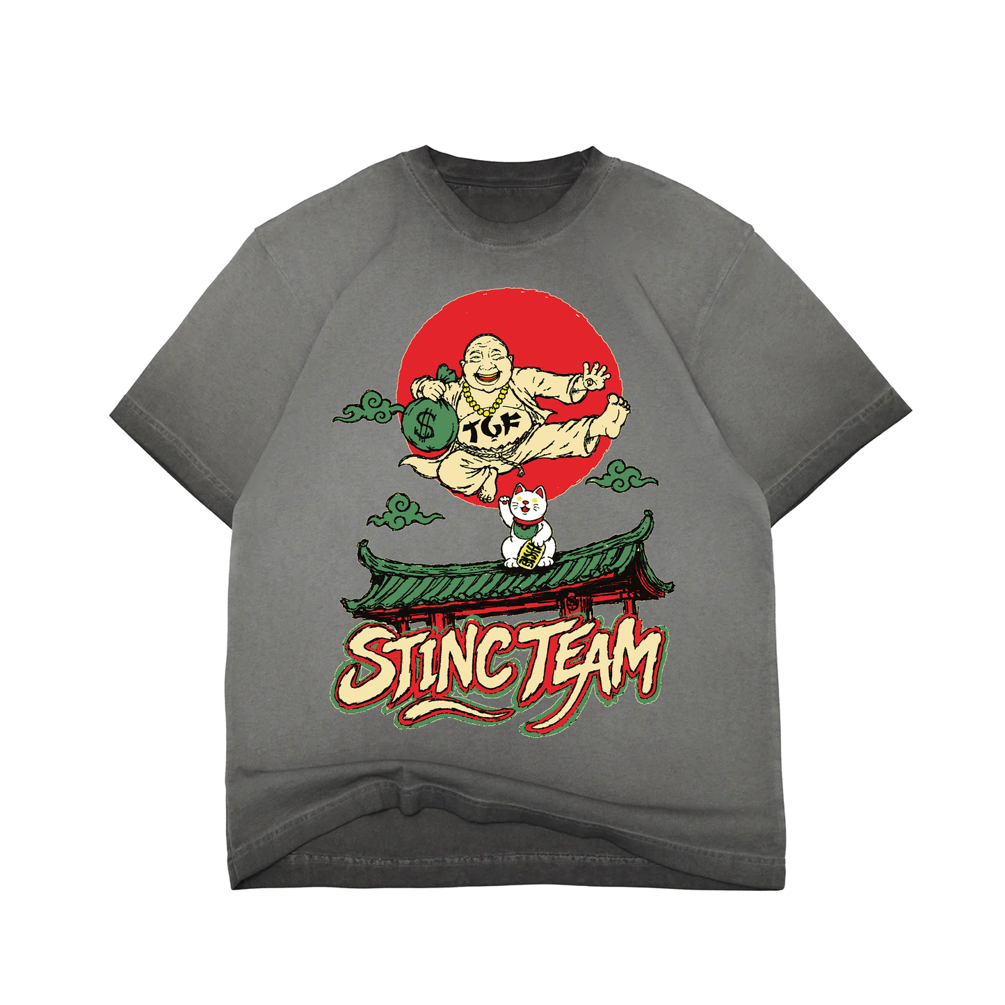 Flying Buddha Kick Tee