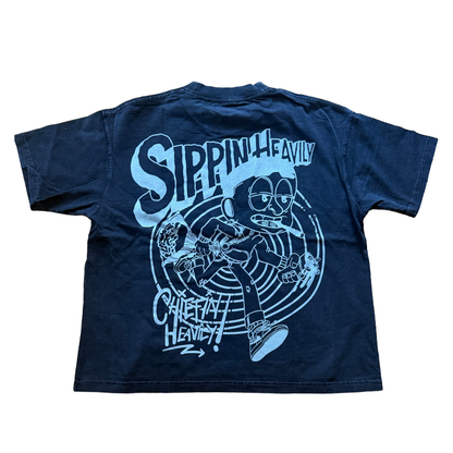 Stinc Team x Chiefin Heavily ComplexCon Black Tee